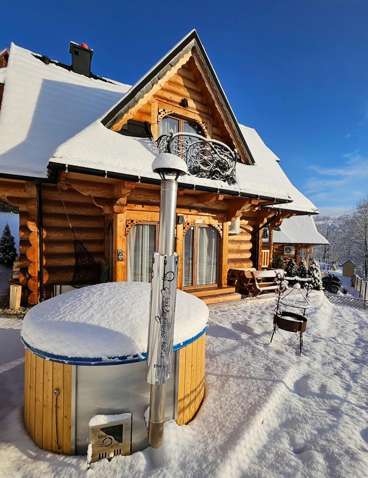 Goralska Chatka 2 Highland Cottage - Split Ac, Jacuzzi, Sauna, Private Parking, Mountains View, Garden, Zakopane Exterior photo